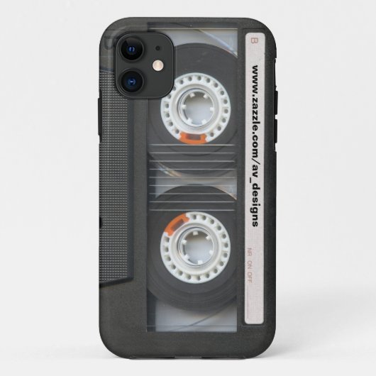 Coques Case-Mate iPhone Cassette faite sur commande Mixtape (Dos)