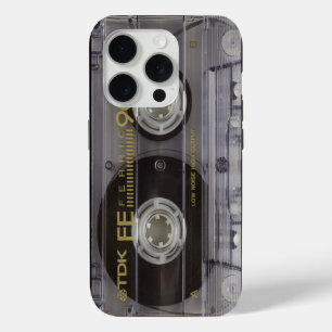Coque iPhone 15 Pro Cassette Rétro