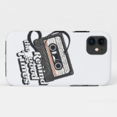 Coques Case-Mate iPhone Cassette rétro design pour les amateurs de nostalg (Dos (Horizontal))