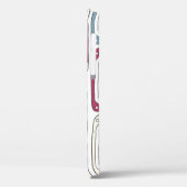 Coques Case-Mate iPhone Cassettes de musique rétro : Arrière - plan de roc (Verso / Gauche)