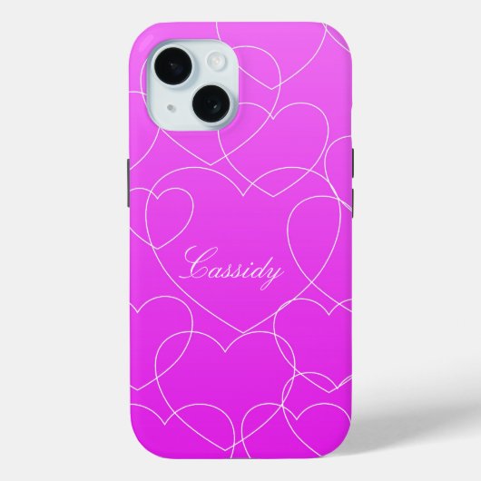 Coques Case-Mate iPhone Cassidy - customisez-le avec votre nom - (Verso)