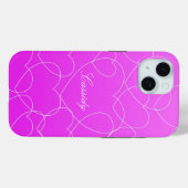 Coques Case-Mate iPhone Cassidy - customisez-le avec votre nom - (Verso (horizontal))
