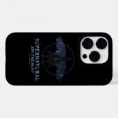 Coques Case-Mate iPhone Castiel surnaturel Tombant étoiles Graphisme (Verso (horizontal))