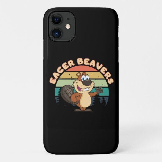Coques Case-Mate iPhone Castors zélés (Dos)