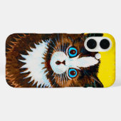 Coques Case-Mate iPhone Cat à Rainbow, Louis Wain (Verso (horizontal))
