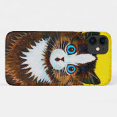 Coques Case-Mate iPhone Cat à Rainbow, Louis Wain (Dos (Horizontal))