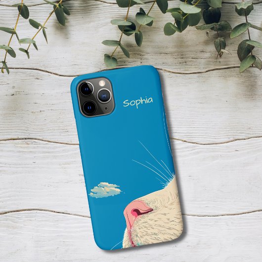 Coques Case-Mate iPhone Cat and Cloud
