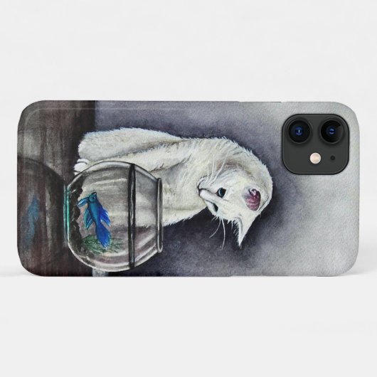Coques Case-Mate iPhone Cat Anticipation (Dos (Horizontal))