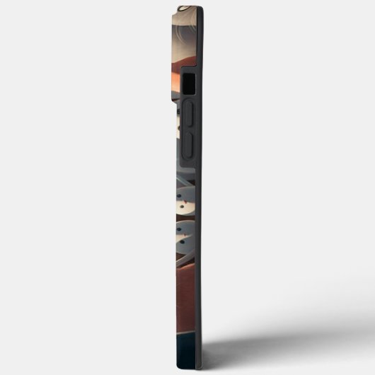 Coques Case-Mate iPhone Cat City Cartoon Crowd (Verso / Gauche)