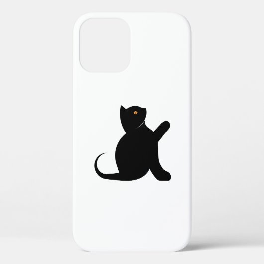 Coques Case-Mate iPhone Cat dit bonjour (Verso)