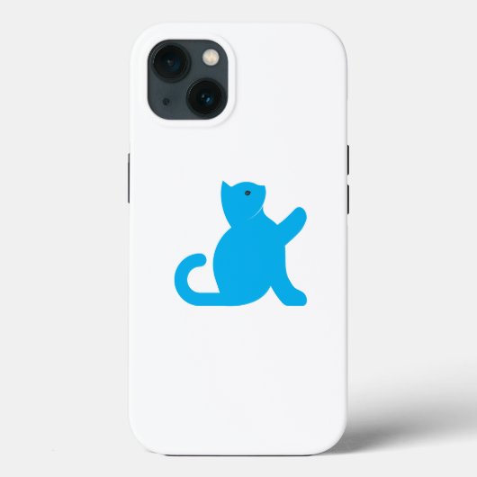 Coques Case-Mate iPhone Cat dit bonjour (Verso)