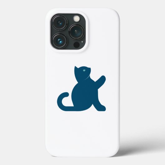 Coques Case-Mate iPhone Cat dit bonjour (Verso)