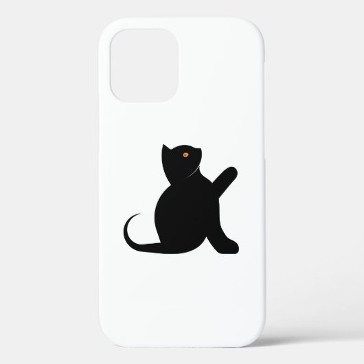 Coques Case-Mate iPhone Cat dit bonjour (Verso)