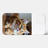 Coques Case-Mate iPhone Cat drôle (Verso (horizontal))