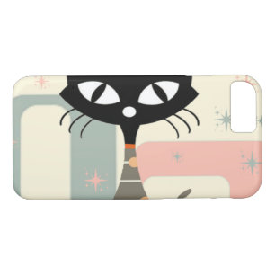 Case-Mate iPhone Case Cat du milieu du siècle moderne