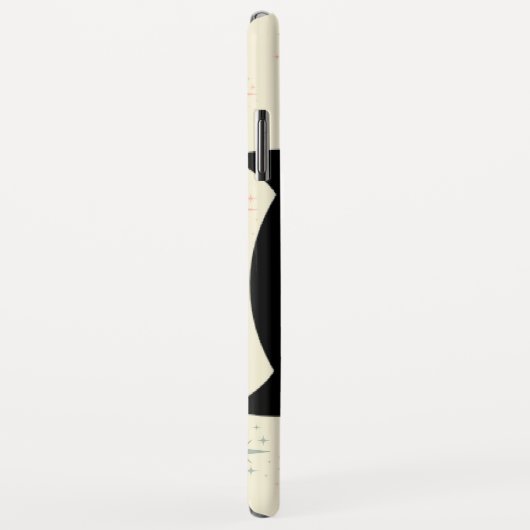 Coques Case-Mate iPhone Cat du milieu du siècle moderne (Dos/Droite)