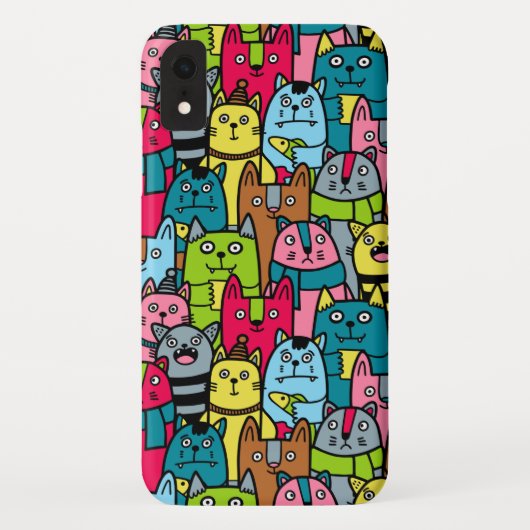 Coques Case-Mate iPhone Cat et kitten (Dos)