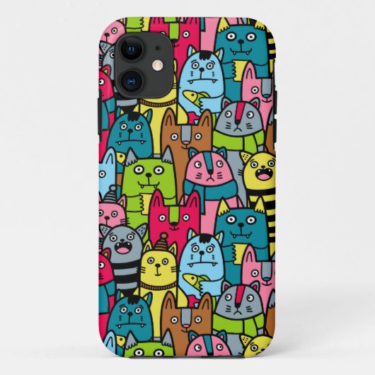 Coques Case-Mate iPhone Cat et kitten (Dos)