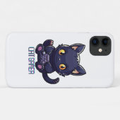 Coques Case-Mate iPhone Cat Gamer (Dos (Horizontal))