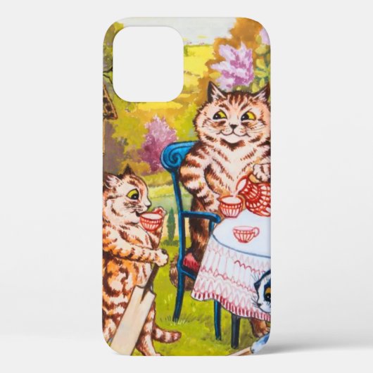 Coques Case-Mate iPhone Cat Garden Party (Verso)
