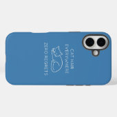 Coques Case-Mate iPhone Cat hair everywhere zero regrets (Verso (horizontal))