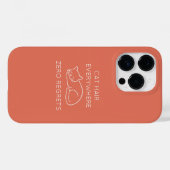 Coques Case-Mate iPhone Cat hair everywhere zero regrets (Verso (horizontal))