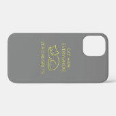 Coques Case-Mate iPhone Cat hair everywhere zero regrets (Verso (horizontal))