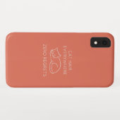 Coques Case-Mate iPhone Cat hair everywhere zero regrets (Dos (Horizontal))