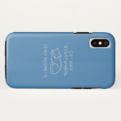 Coques Case-Mate iPhone Cat hair everywhere zero regrets (Dos (Horizontal))