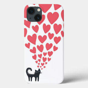 Coques Pour iPhone Cat in Love