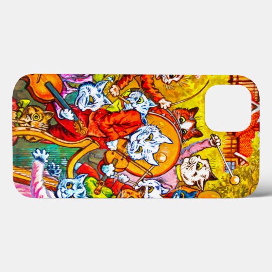 Coques Case-Mate iPhone Cat Musical Band (Verso (horizontal))