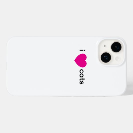 Coques Case-Mate iPhone Cat Phone (Verso (horizontal))