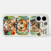 Coques Case-Mate iPhone Cat Power Funny Purring Device Phone Case  (Verso (horizontal))