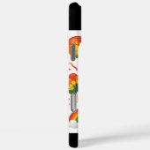 Coques Case-Mate iPhone Cat Pride Paws Pride d'inspiration chat LGBTQ (Verso / Droite)