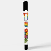 Coques Case-Mate iPhone Cat Pride Paws Pride d'inspiration chat LGBTQ (Verso / Gauche)