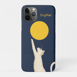 Case-Mate iPhone Case Cat Reaching for the Moon