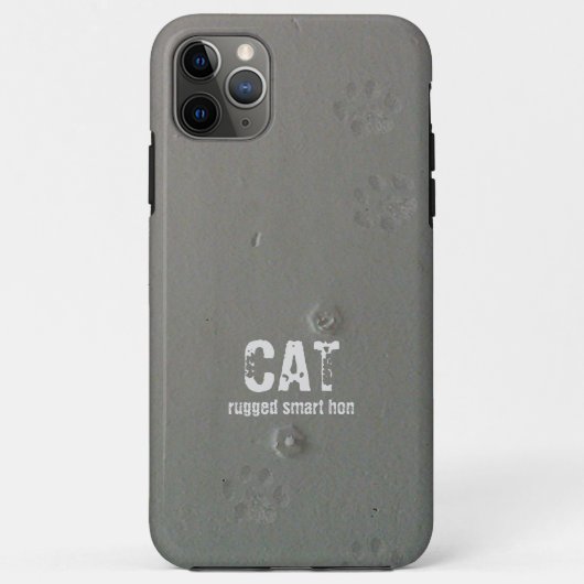 Coques Case-Mate iPhone CAT robuste smart hon avec pattes mignonnes (Dos)
