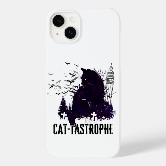Coques Case-Mate iPhone Cat-tastrophe - Un conte gothique.w (Verso)