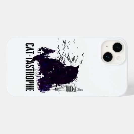 Coques Case-Mate iPhone Cat-tastrophe - Un conte gothique.w (Verso (horizontal))