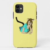 Coques Case-Mate iPhone catgirl (Dos)