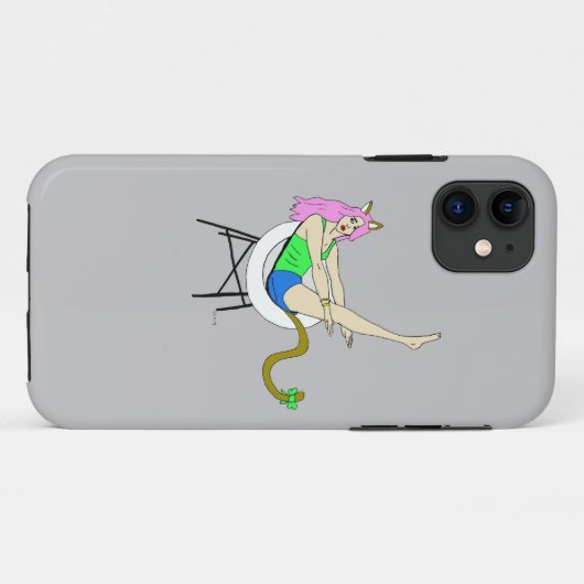 Coques Case-Mate iPhone catgirl (Dos (Horizontal))
