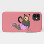Coques Case-Mate iPhone catgirl (Dos (Horizontal))