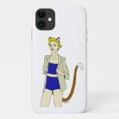 Coques Case-Mate iPhone catgirl (Dos)