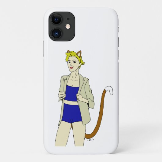 Coques Case-Mate iPhone catgirl (Dos)