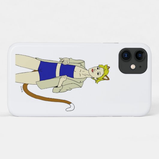 Coques Case-Mate iPhone catgirl (Dos (Horizontal))