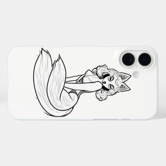 Coques Case-Mate iPhone Catgirl phonecase (Verso (horizontal))