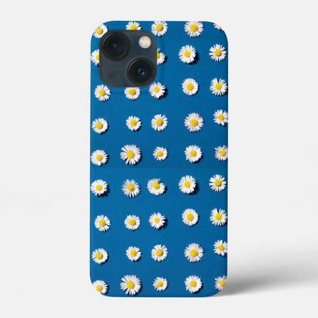 Coques Case-Mate iPhone Cath Kidston Londres Design fleurs bleues (Verso)