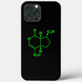 Coques Case-Mate iPhone Catnip Nepetalactone Formule chimique moléculaire (Verso)