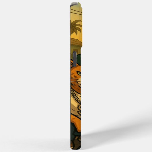 Coques Case-Mate iPhone Cats Gang in Grove St (Verso / Droite)