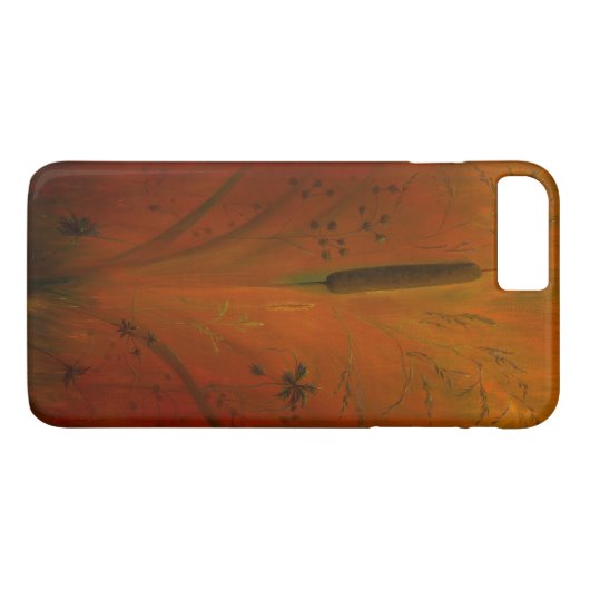 Coques Case-Mate iPhone Cattail plante (Dos (Horizontal))